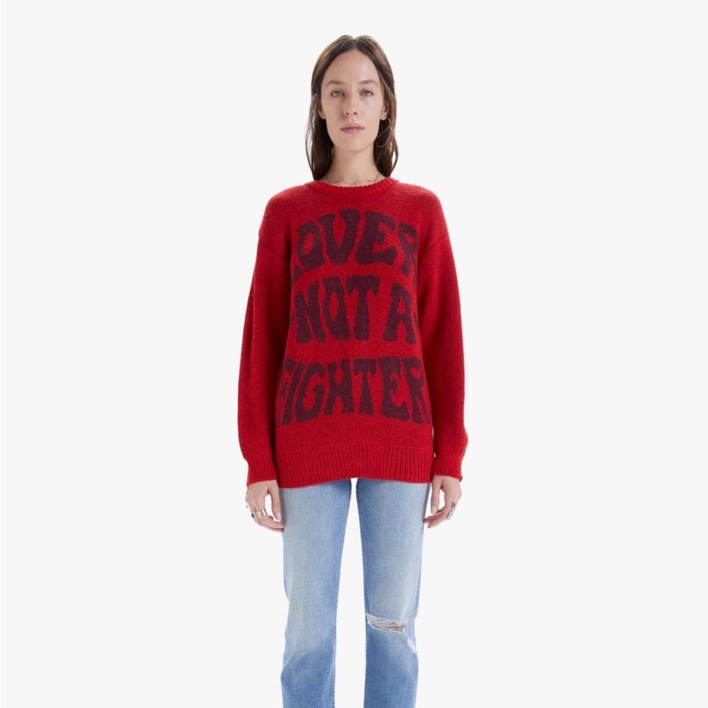 MOTHER Lover Not a Fighter Sweater